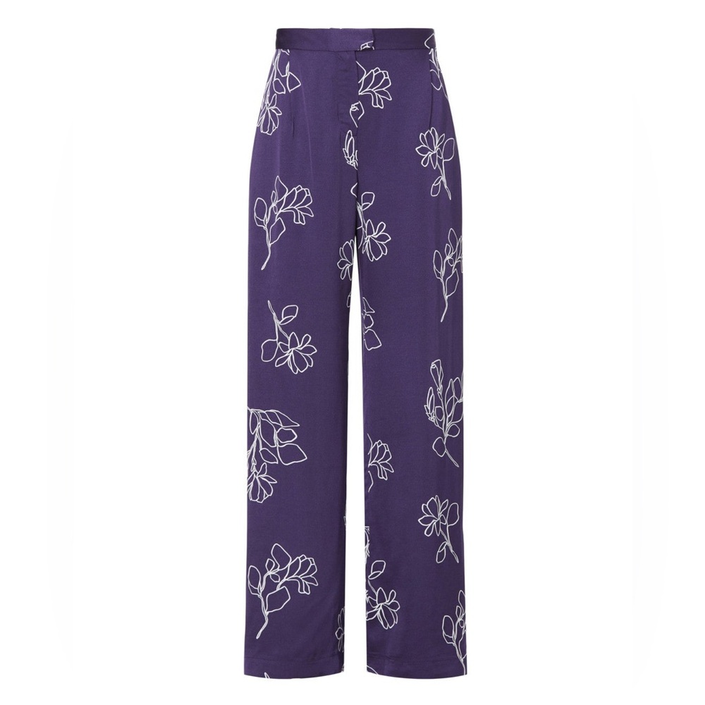Jason Wu x RTR Wide-Leg Floral Trousers